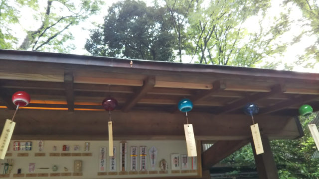 川越氷川神社の風鈴
